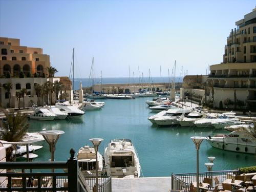 Portomaso, Malta - One of Malta's nicest yacht marinas.