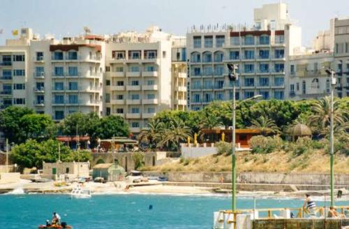 Sliema, Malta - A picture of Sliema, Malta's most urban areas. Very nice place to have a coffee and great for shopping!