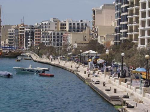 Sliema, Malta - Sliema - The most urban places in Malta. Very nice place, you'll find anything you want here, shops, coffee shops, restaurants, etc.