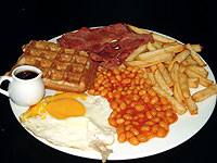 Typical english breakfast - And here's how a typical english breakfast should look like!