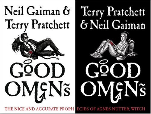Good Omens - Covers for the book Good Omens by Terry Pratchett and Neil Gaiman