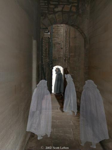 Ghosts - alterd pic in alley