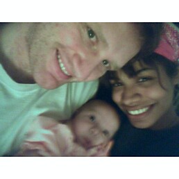 two smiles and one surprise - Pheobe looks quite caught off her guard here but the rest of us are all smiles ^_^