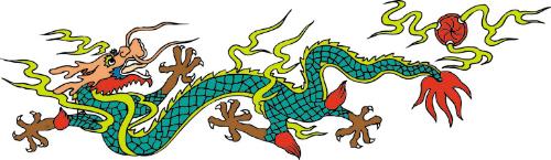 Chinese dragon - the symbol of the chinese race