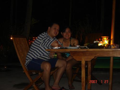 candle-lit dinner by the beach... - candle-lit dinner by the beach, bahura resort, dumaguete