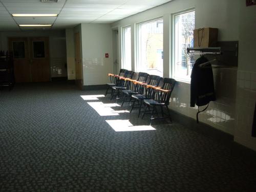 Foyer in Building - A foyer in the building of my school
