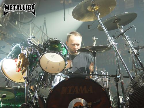 Lars Ulrich, Drums - The other original member of d band stil in d limelight. Lars is one of d greatest drummers of al time wit his own unique style of drumming