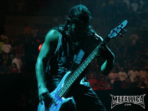Robert Trujilio, Bass - The latest Bassist in d band after jason newstead left. He joined after st. Anger in 2002!