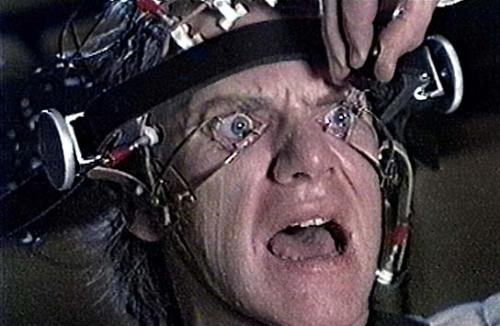 Mind control scene from Clockwork Orange - Why do we only talk about the dangers of religious cults when there are so many dangerous kinds?