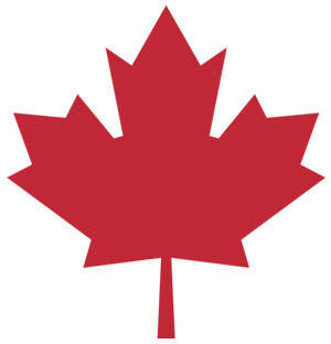 Canadian Maple Leaf - The maple leaf is the symbol of Canada.