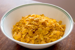 cornflakes - pic showing cornflakes in a bowl