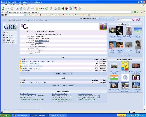 orkut - orkut community