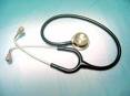 doctor - stethoscope- used for the external examination of respiratory system and cardiovascular system
