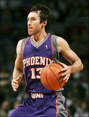 Steve Nash - The Tough Guy - The tough guy of the Phoenix Suns, Steve Nash, is having his best year in the 2007 NBA season. Averaging 19 points per game, 11 assist per game (NBA best), 90% from the free throw line, and 50% from the 3 point arc, Steve Nash is bound to join NBA greats like Wilt Chamberlain, Larry Bird, and Magic Johnson, if ever he will received his third MVP Award this 2007 season.