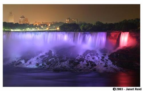 Niagara Falls - Niagara Falls one of the most beautiful falls in the world. It is situated in Toronto,Canada.