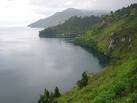 Danau Toba - Toba Lake from above. Near Medan.