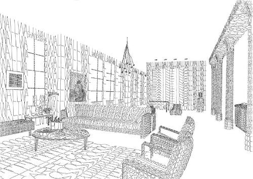 drawing - drawing - using words 5