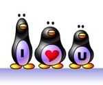 I luv u! - I love you penguins