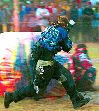 Oliver Lang - This photo is of one of the greatest paintballers ever, Oliver Lang. He plays for the team called Ironmen now and he used to play for Dynasty. He has had one of the biggest impacts on the sport of paintball.
