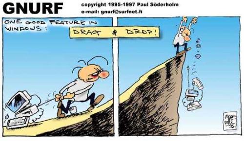 drag and drop - What 'Drag and Drop'  In Computing Really Means