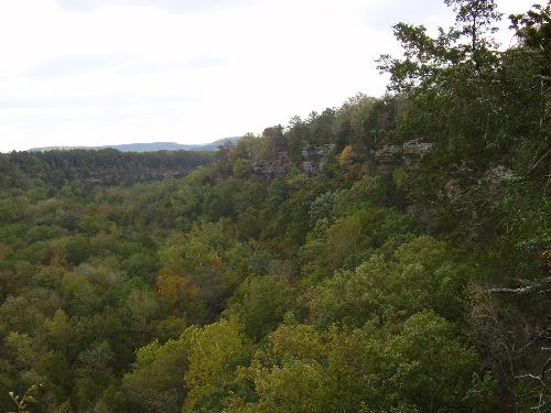 A mile from home - I just love this view. It's a little less than a mile from home.