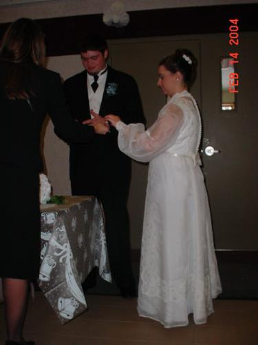 my brother and his wife - This is my baby brother and his wife on their day.