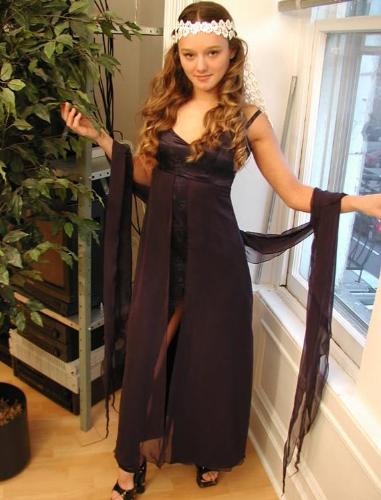i wore my wedding gown... - do u like like my wedding dress?