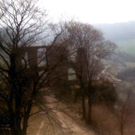 Falkenstein Castle, Germany - We visited the ruins of this castle many times when we were living in Germany in the 1970's. This is not to be confused with Frankenstein castle. As you will see from this picture, the castle overlooked a large fertile valley.