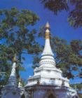 pagoda - in East and Southeast Asia, a towerlike, multistoried structure of stone, brick, or wood, usually associated with a Buddhist temple complex. The pagoda derives from the stupa of ancient India, which was a dome-shaped commemorative monument, usually erected over the remains or relics of a holy man or king. The hemispherical domed stupa of ancient India evolved into several…  Buddhist temples in East and Southeast Asia usually include a towerlike, multistoried structure of stone, brick, or wood known as a pagoda. Like the stupa of ancient India, from which it derived, the pagoda is usually erected as a commemorative monument.  The majority of Cambodia’s population adhere to Theravada Buddhism. Buddhists built many pagodas throughout the country to serve their religious needs. Pagodas can take a number of shapes, depending on the country of influence, but all are used as shrines, memorials, or tombs.  This once-thriving city is home to thousands of pagodas, built mostly between 1044, under the reign of Anawrahta, and 1287, the year Kublai Khan launched an attack on Pagan that ended its glory. Although many of the pagodas have crumbled over time, the remains of more than 5000 can still be seen, including Ananda (center) and Thatbyinnyu (right), in the near-deserted fields of Pagan.