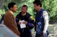 A Walk to Remember - Landon defends Jamie on various occasions and decides to end his connections with his previous clique; he even goes so far as to violently attack a former friend for publicly humiliating her.