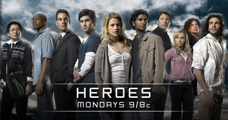 evolution of humans - this is a photo of the hit tv series heroes, which is about the evolution of humans to have special abilities.