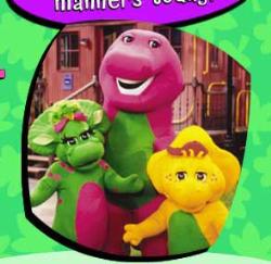 Barney  -  Barney the dinosur with friends