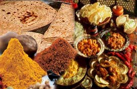 indian food - all regional styles of culture in the indian's food..