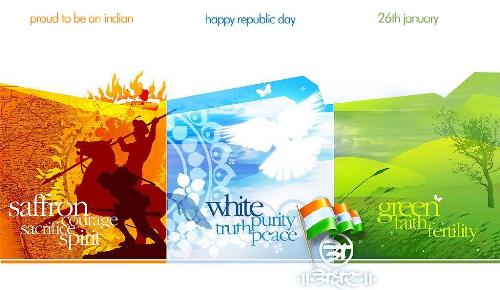 indian flag - indian flag with three different colors with different meaning