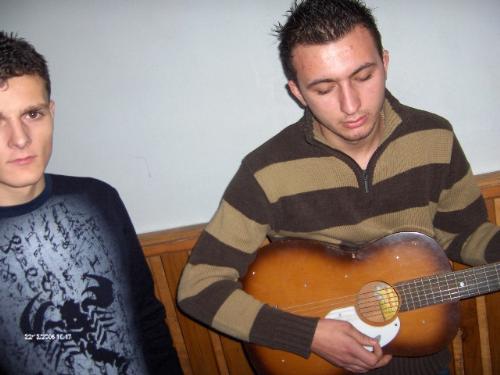 Me playing the guitar - Me playing the guitar... the window were breaking!