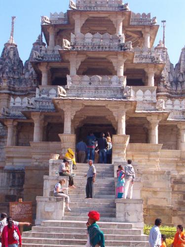 jain temple - Located in the Aravalli Range of hills.