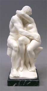 couples - kiss statue