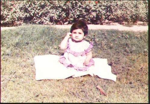 its me  - This picture was taken when i was 1 or 2 years old
