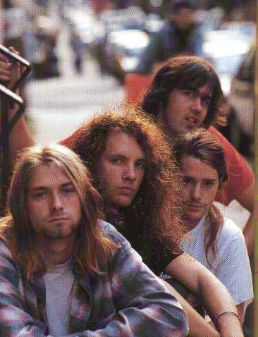 Nirvana - The band 'Nirvana' who brought in Grunge into the rock genre.Nirvana were known for their unique sound and their wild on stage gimmicks.