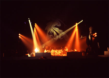 Live Performance - The band performing live .The main significance is their lighting while performing especially the live performance which was recorded as PULSE.the lightings are simply awesome.