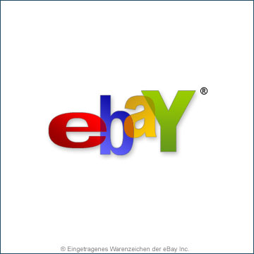 eBay - The eBay logo.