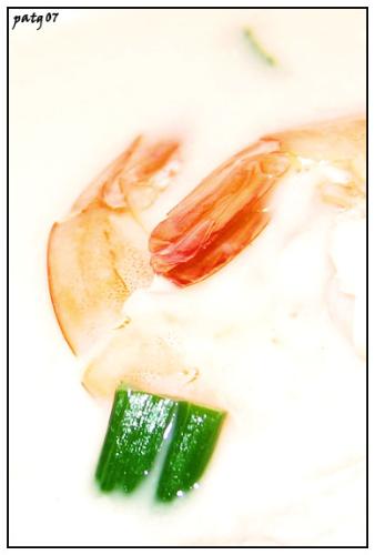 thai coconut shrimp soup - photo by me, soup made by me!