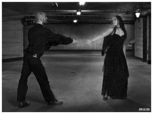 ghosts: don't go! - conceptual photo shoot. models amellya and luc.