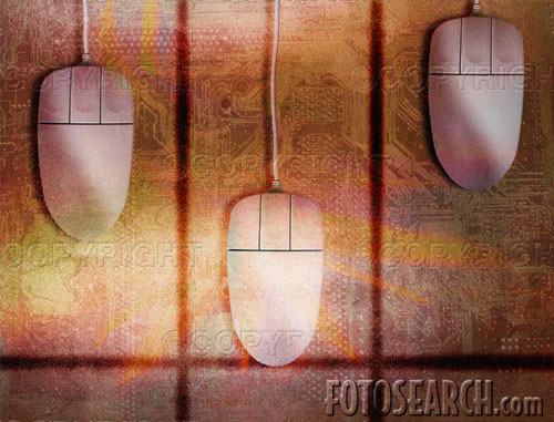 computing - computer mouse race