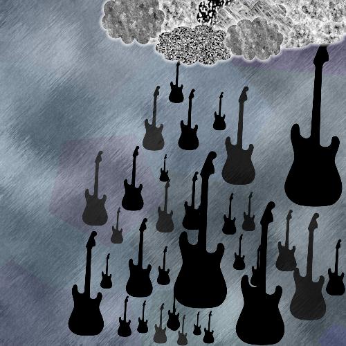 Gtar Rain - I made this in photoshop