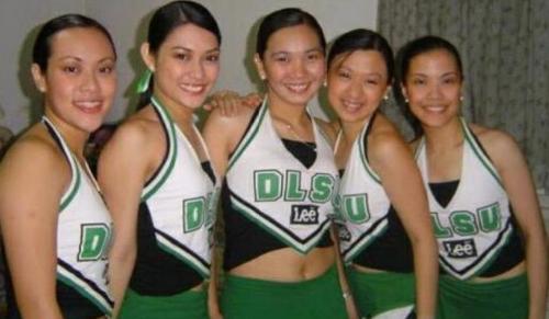 cheerleaders - dlsu cheerleaders