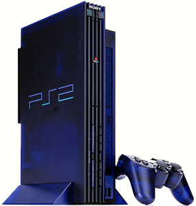 video game playstation 2 - this is a photo of the playstation 2 console