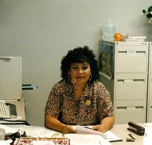 Irma Working - Me while working at City of Laredo