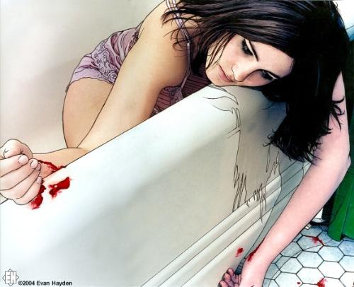 Suicide - A girl who committed suicide.