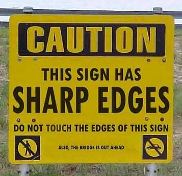 caution - i m sharp